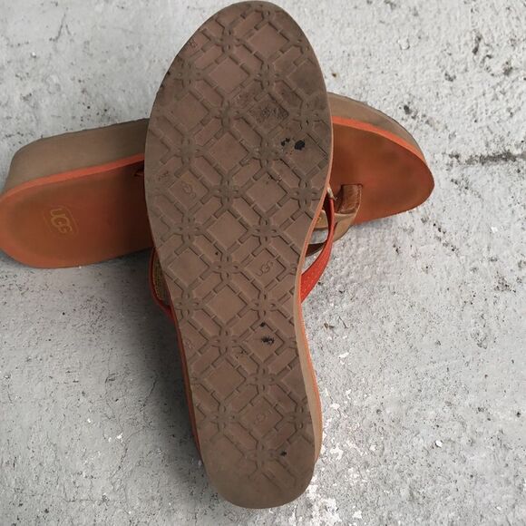 Ugg Coral Reef Flip Flops - Picture 4 of 5